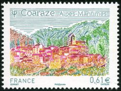 timbre N° 4881, Coaraze Alpes maritimes