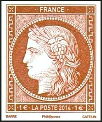 timbre N° 4871, Salon du timbre 2014