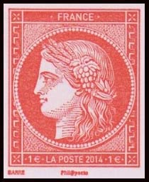 timbre N° 4874, Salon du timbre 2014
