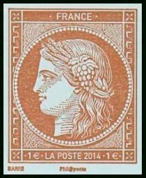 timbre N° 4872, Salon du timbre 2014