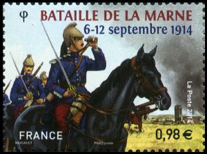 timbre N° 4900, Bataille de la Marne 6-12 septembre 1914