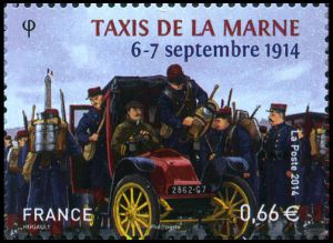 timbre N° 4899, Taxis de la Marne 6-7 septembre 1914