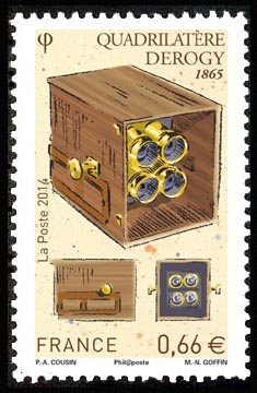 timbre N° 4916, Les appareils photographiques, Le quadrilatère Derogy