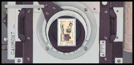 timbre N° 106, Appareils photographiques de 1865 à 1935
