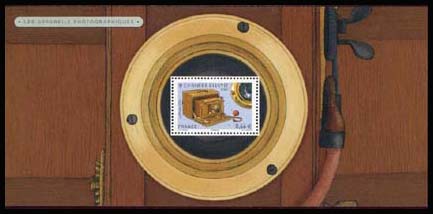 timbre N° 105, Appareils photographiques de 1865 à 1935