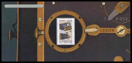 timbre N° 104, Appareils photographiques de 1865 à 1935