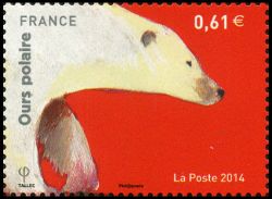 timbre N° 4846, Les ours
