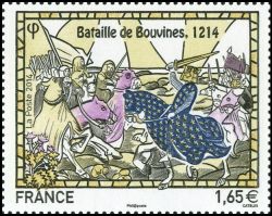 timbre N° 4858, Les grandes heures de l'histoire de France
