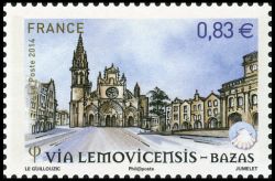 timbre N° 4838, Les chemins de Saint Jacques de Compostelle