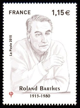 timbre N° 5006, Roland Barthes (1915-1980)