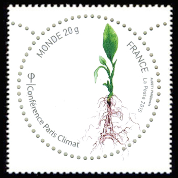 timbre N° 5012, Conférence Paris climat (COP 21)