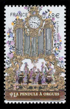 timbre N° 4993, Les boites à musique et automates