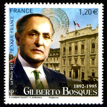 timbre N° 4971, Mexique - France
