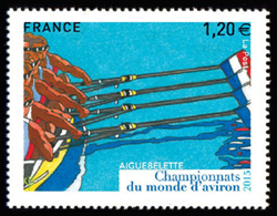 timbre N° 4973, Championnats du monde d'aviron
