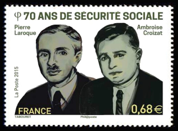 timbre N° 4981, 70 ans de la sécurité sociale