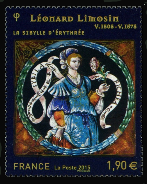 timbre N° 4929, Léonard Limosin émailleur du roi, Sibylle d'Erythrée