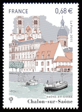 timbre N° 4947, Chalon sur Saône ( Saône et Loire )
