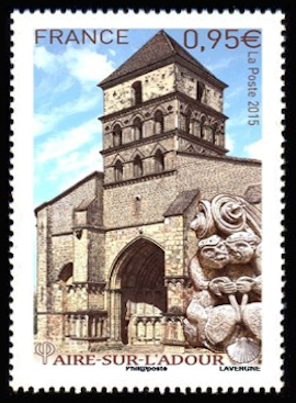 timbre N° 4952, Les chemins de Saint-Jacques-de-Compostelle