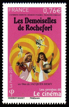 timbre N° 4962, Les années 60 (le cinéma)