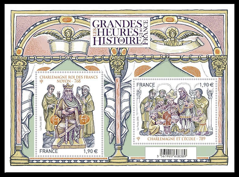 timbre N° F4943, Les grandes heures de l'histoire de France