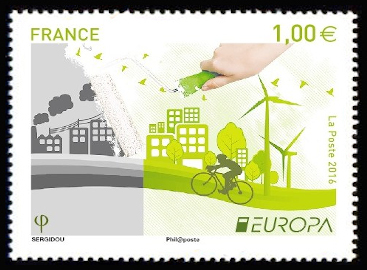 timbre N° 5046, Europa Pensez vert