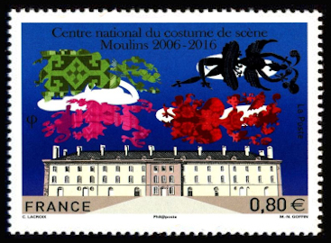timbre N° 5042, Centre national des costumes de scène (Moulins 2006-2016)