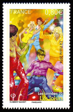 timbre N° 5061, Les années 70 (les loisirs)