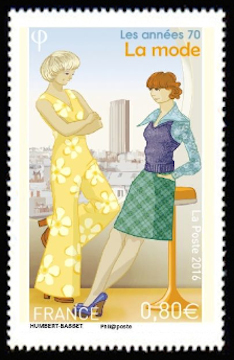 timbre N° 5057, Les années 70 (la mode)