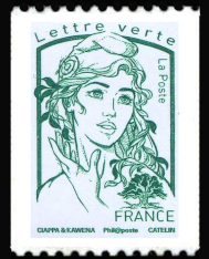 timbre N° 5017, Marianne de Ciappa et Kawena