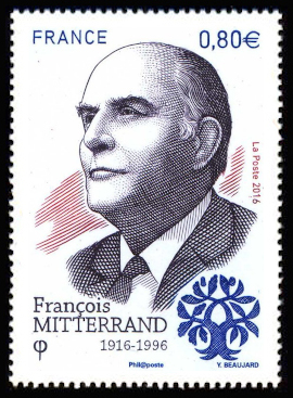 timbre N° 5089, François Mitterrand