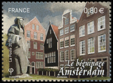 timbre N° 5090, Capitales Européennes (Amsterdam) Le Beguinage