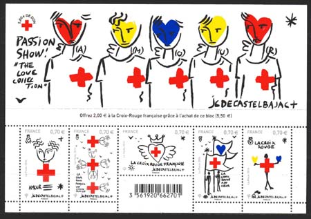 timbre N° F5106, Croix Rouge française