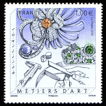 timbre N° 5114, Métiers d'art : joaillier