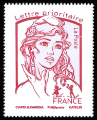 timbre N° 5016, Marianne de Ciappa et Kawena