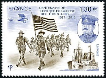  Centenaire de l'entrée en guerre des Etas Unis (1917-2017) 