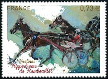 timbre N° 5158, Hippodrome de Rambouillet