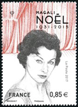 timbre N° 5174, Magali Noël (1931-2015)