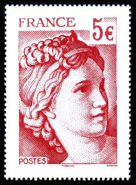 timbre N° 5181, Sabine de Gandon