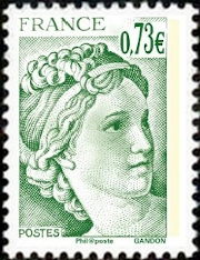 timbre N° 5183, Sabine de Gandon