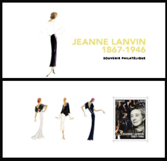 timbre N° 138, Jeanne Lanvin - 1867-1946