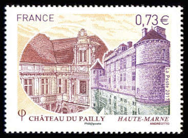 timbre N° 5120, Château du Pailly (Haute Marne)