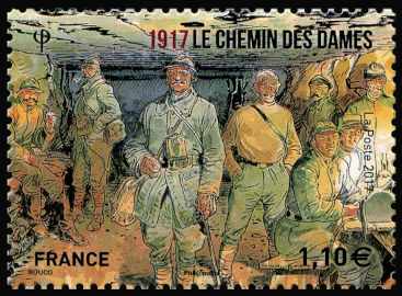 timbre N° 5139, Centenaire de la bataille du Chemin des Dames