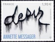 timbre N° 5202, Annette Messager « Désir »