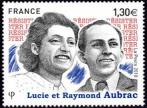 timbre N° 5219, Lucie et Raymond Aubrac