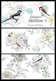 timbre N° 143 et 143A, Les oiseaux de nos jardins