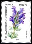 timbre N° 5324, Dracocéphale d’Autriche - La flore en danger -