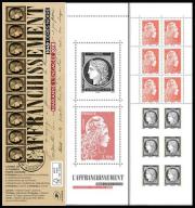timbre Carnet N° 1526, 73ème Salon Philatélique d'Automne - Carnet CÉRÈS et Marianne l'Engagée