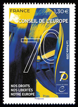 timbre Service N° 175, Conseil de l'Europe