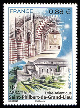  Abbatiale Saint Philbert-de-Grand-Lieu <br>Loire Atlantique