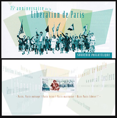 timbre N° 157, 75ème anniversaire de la Libération de Paris